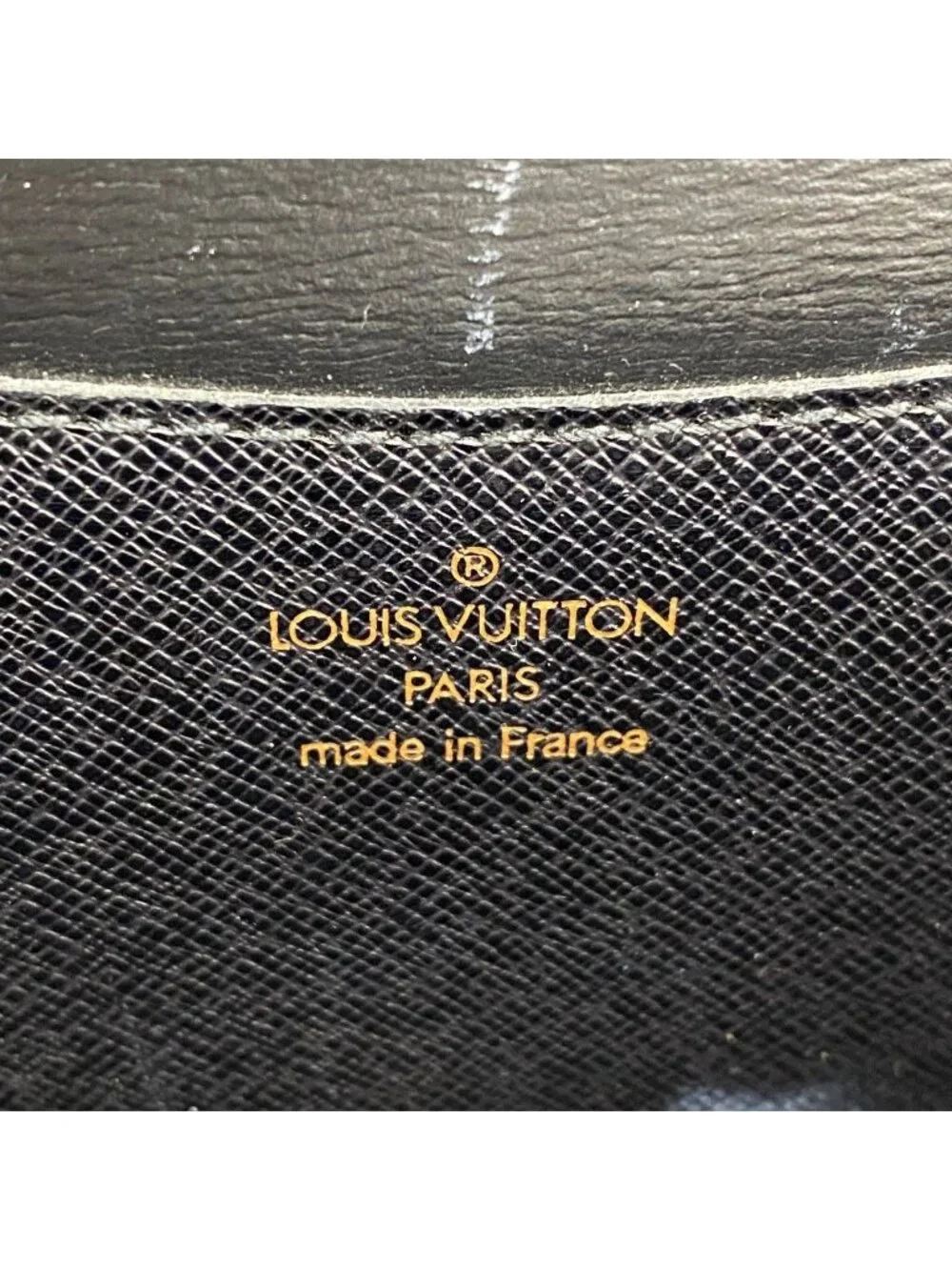 Louis Vuitton Shoulder Bag Epi Grenelle Noir